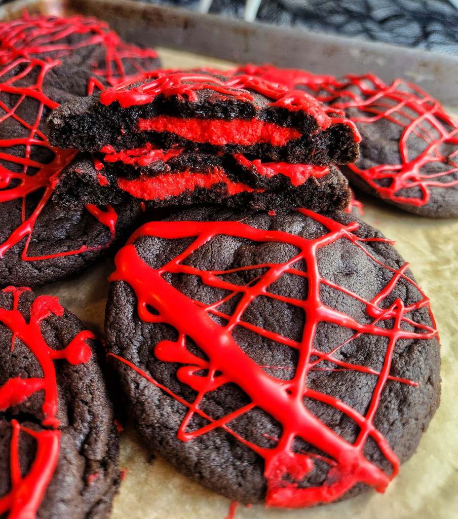 Vampire Cheesecake Cookies