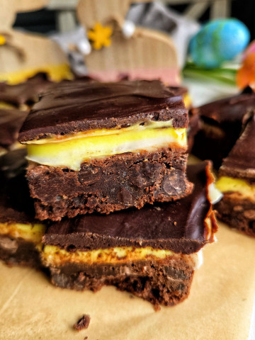 creme egg brownies