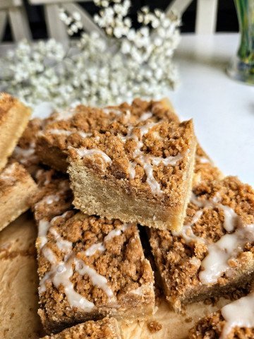 Coffee Cake Cookie Bars